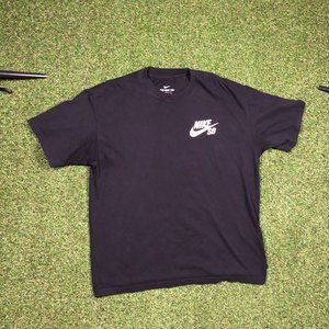 Nike Skateboard Black Tee Short Sleeve Size Large